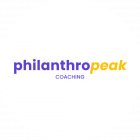 Philanthropeak Coaching logo with colorful text - Philanthropeak Coaching Philanthropeak Coaching logo with colorful text - adhd coach