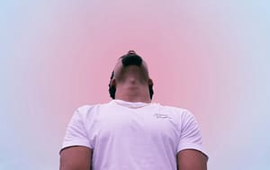 man in white crew neck t-shirt what is combined ADHD